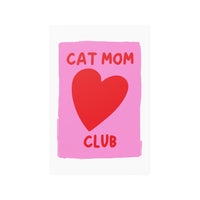 Cat Mom Club Poster