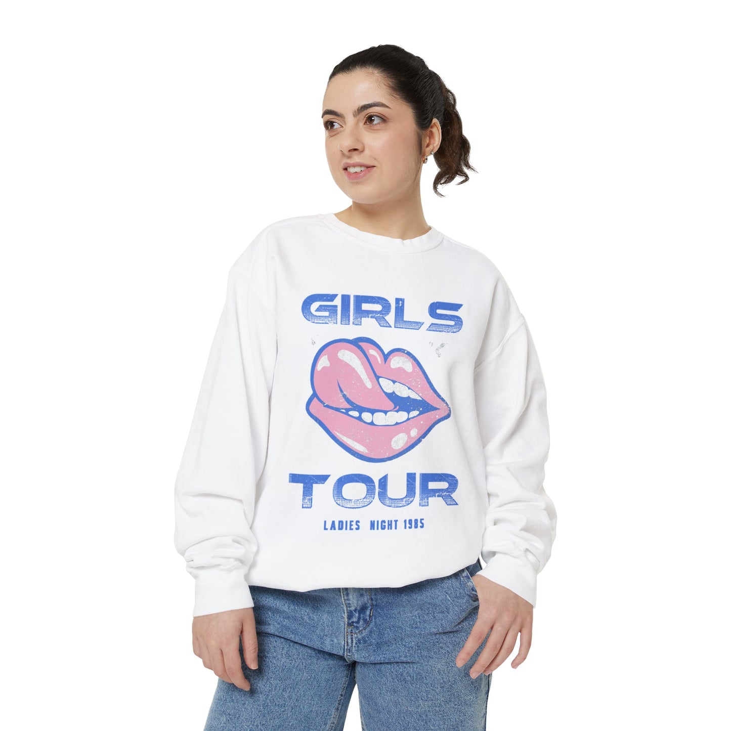 Girls Tour Garment-Dyed Sweatshirt