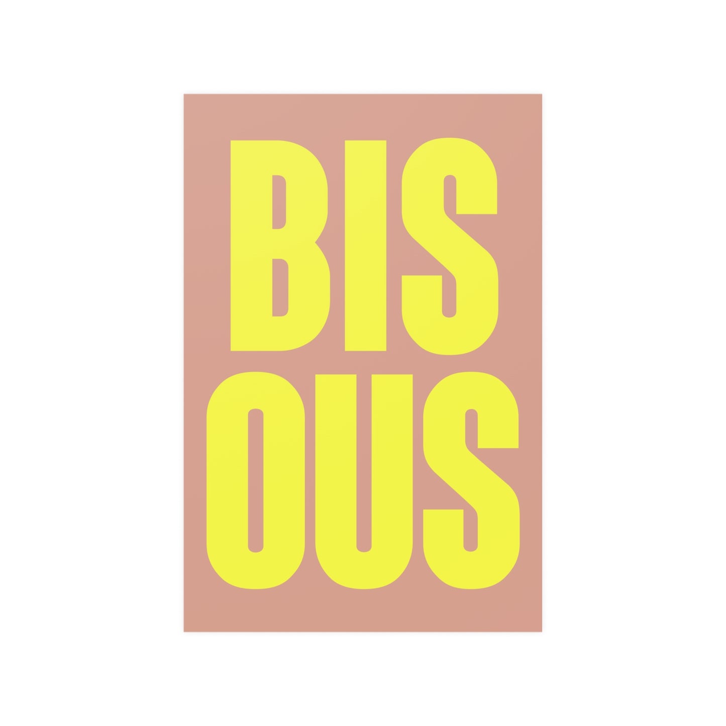 Bisous Poster