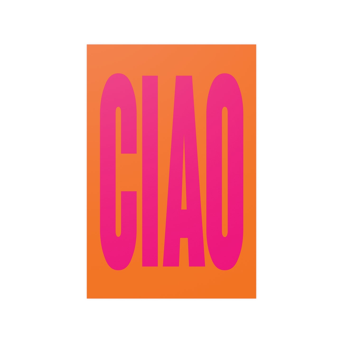 Ciao Poster