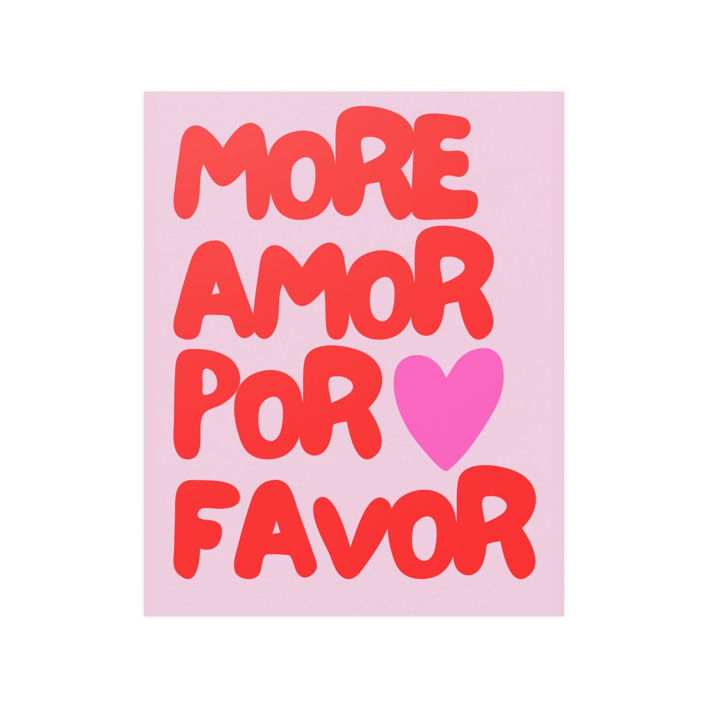 More Amour Por Favor Poster