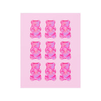 Pink Gummy Bear Poster