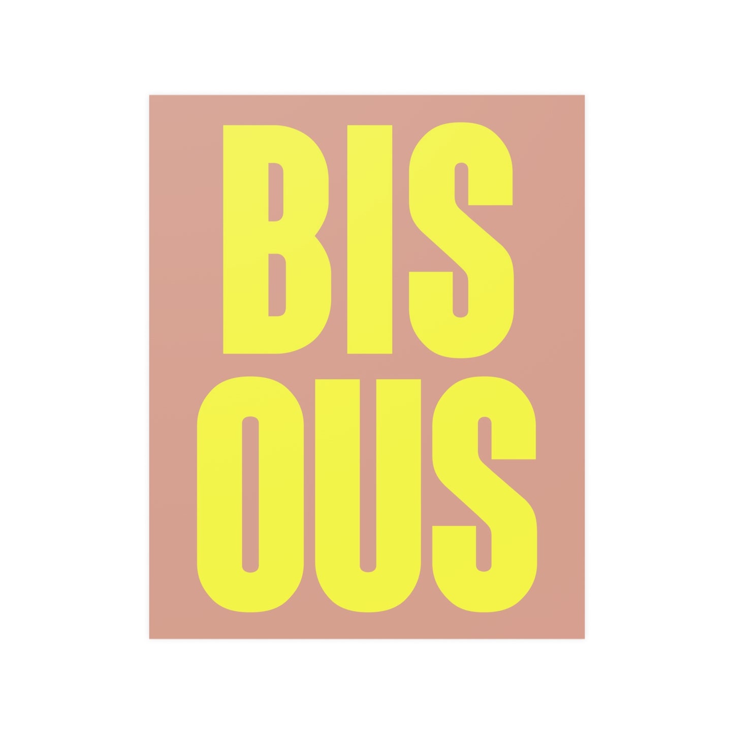 Bisous Poster