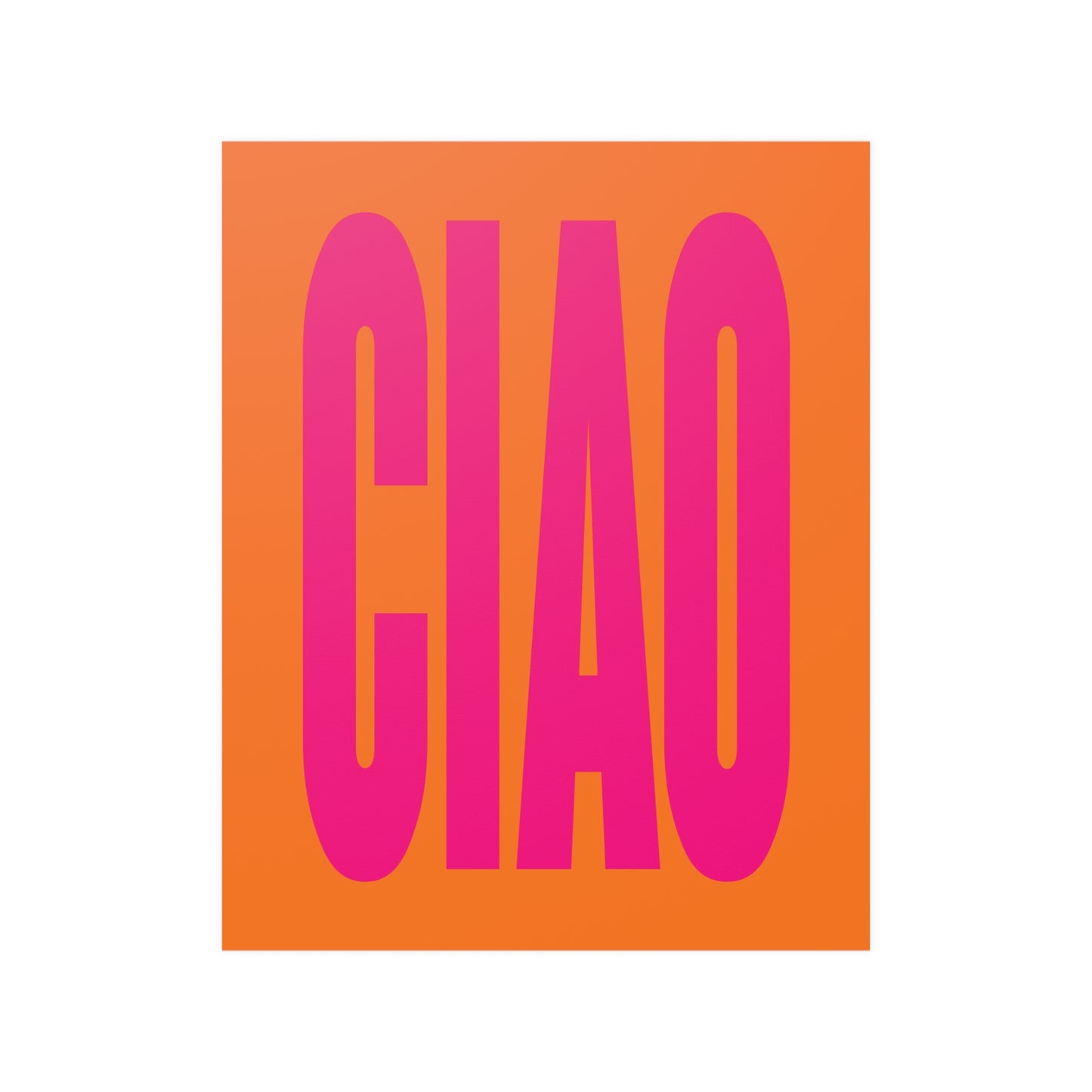 Ciao Poster