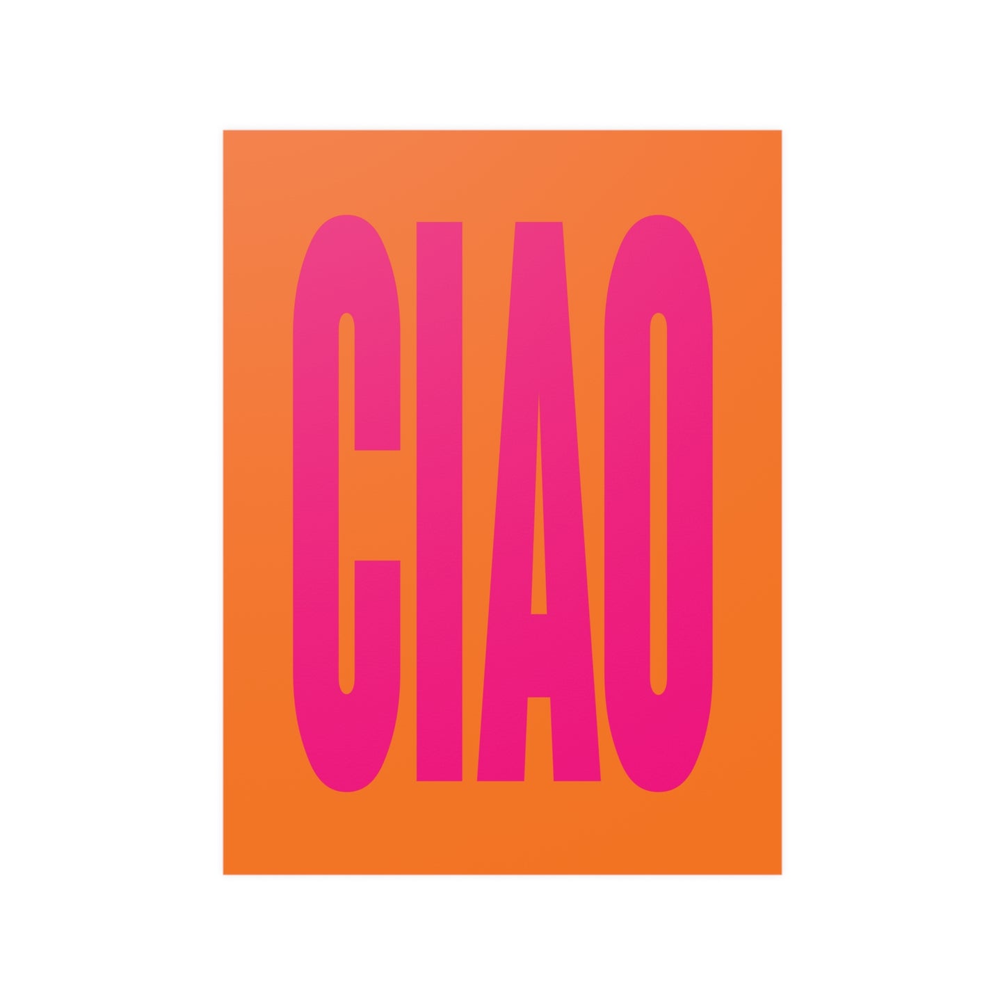 Ciao Poster