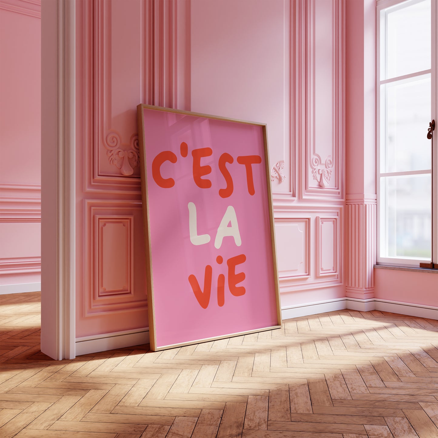 C'est La Vie Poster