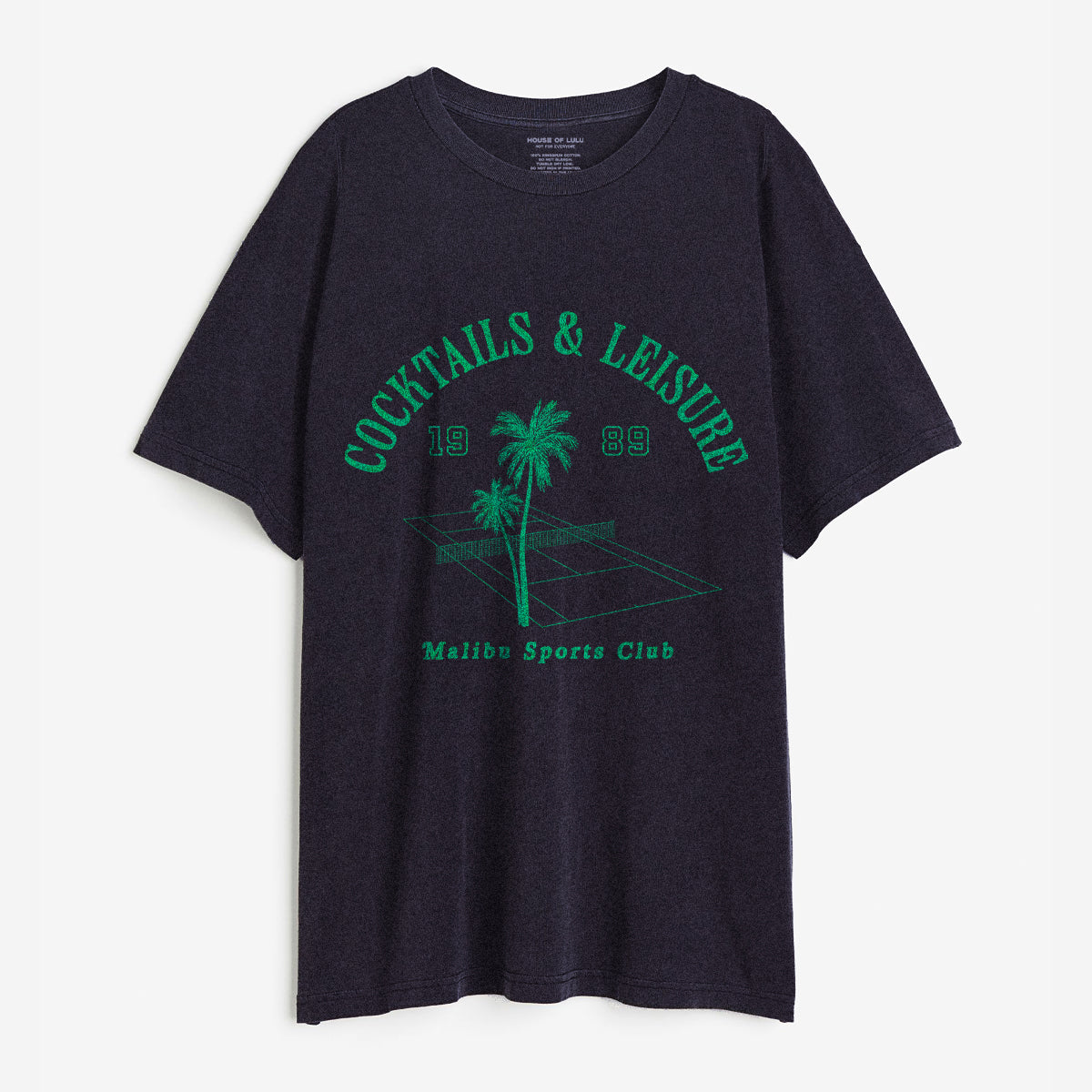 Cocktails and Leisure Vintage Wash Tee