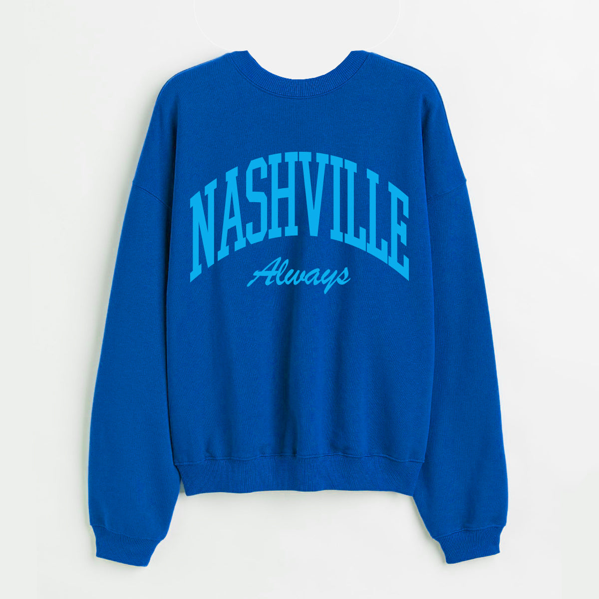 Custom City/State "Always" with Area Code Sweatshirt