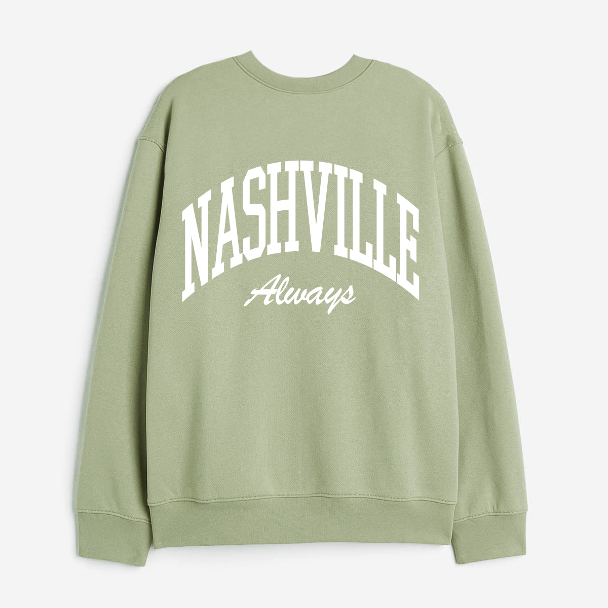 Custom City/State "Always" with Area Code Sweatshirt