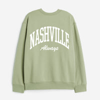 Custom City/State "Always" with Area Code Sweatshirt