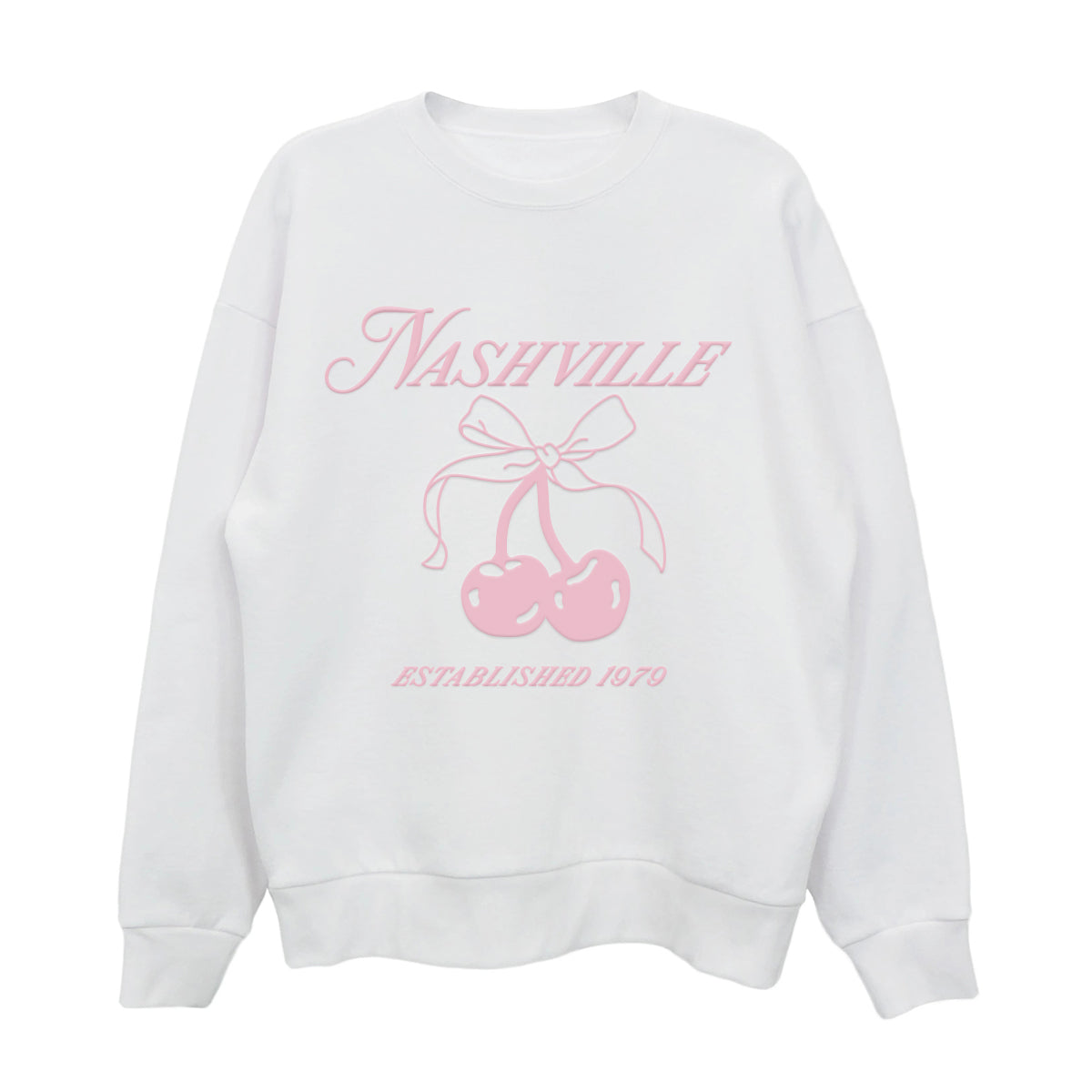 Custom City/State Coquette Bow Sweatshirt