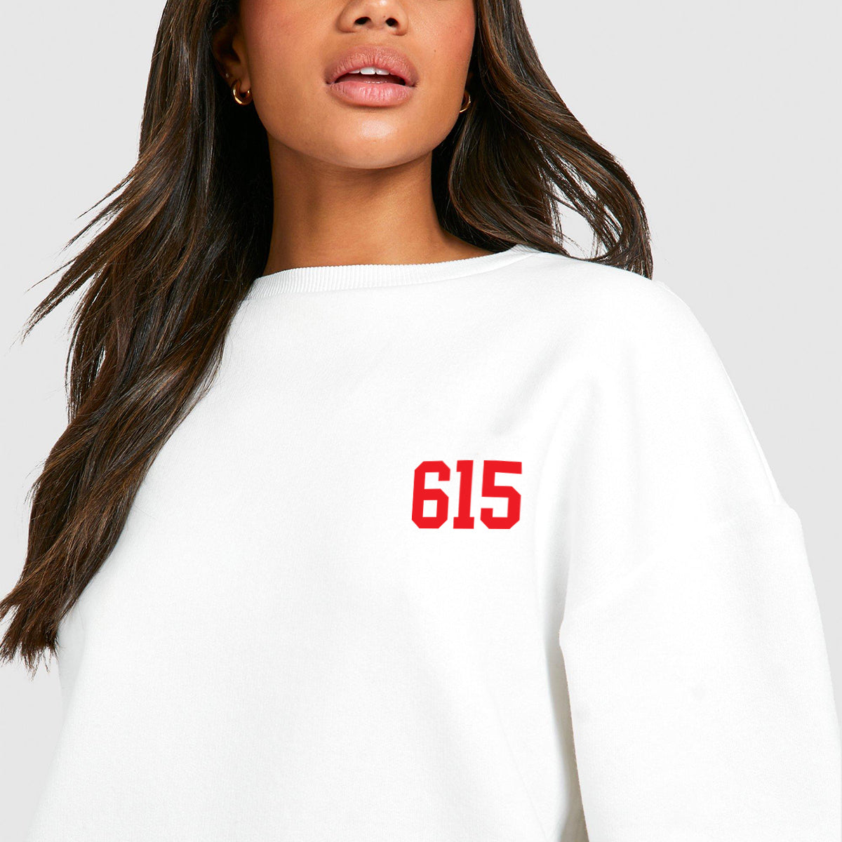 Custom City/State "Always" with Area Code Sweatshirt