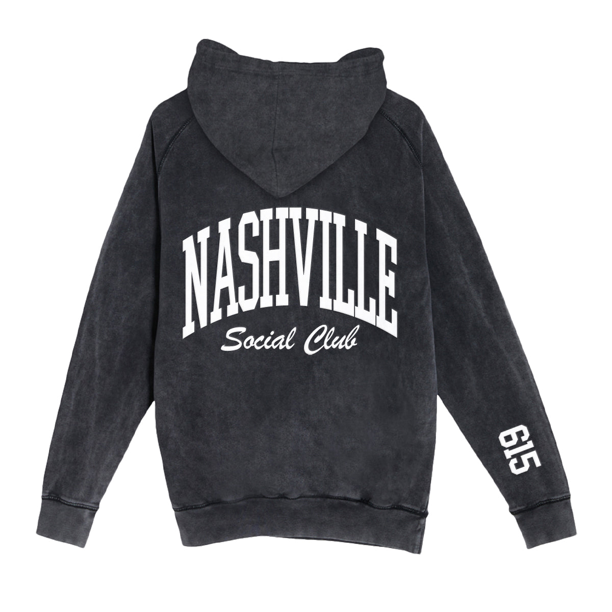 Custom City/State Social Club + Area Code Vintage Hoodie