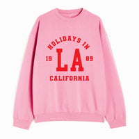 Holidays in Custom City/State + Year Sweatshirt