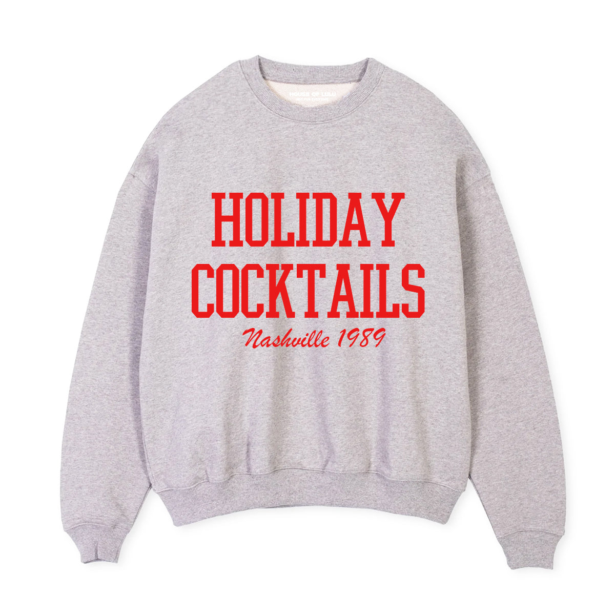 Custom Holiday Cocktails Sweatshirt