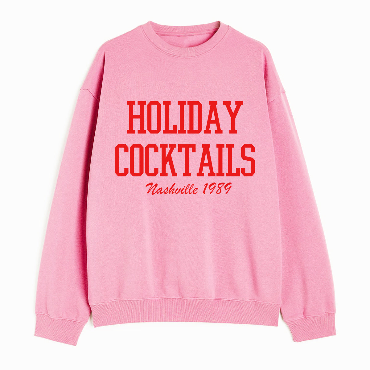 Custom Holiday Cocktails Sweatshirt