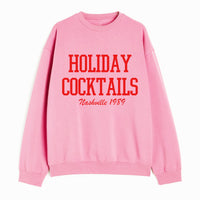 Custom Holiday Cocktails Sweatshirt