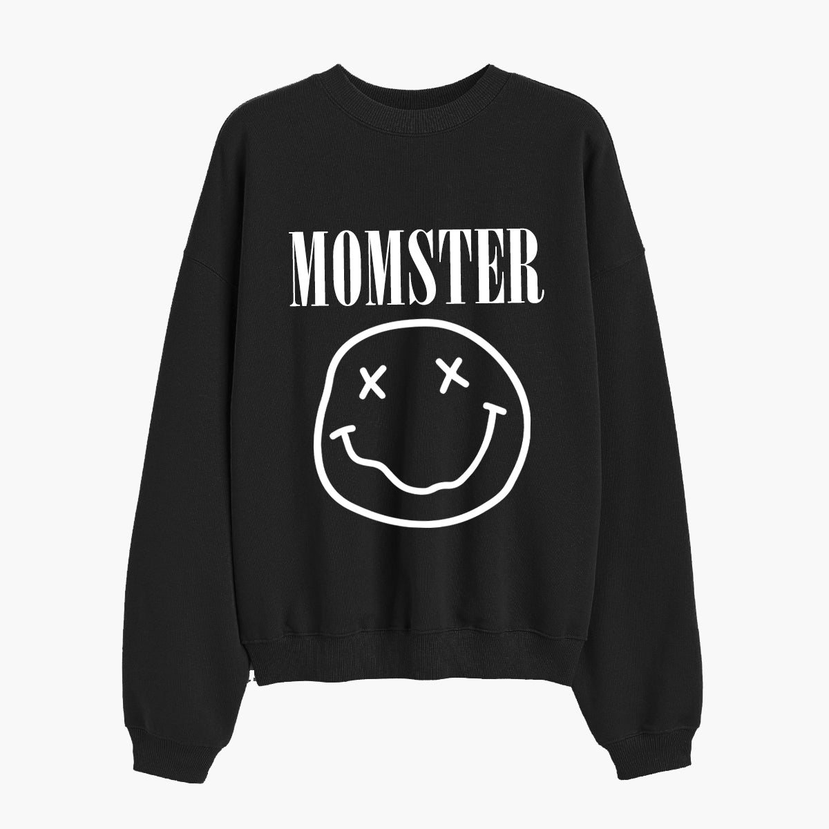 Momster Smiley Face Halloween Sweatshirt