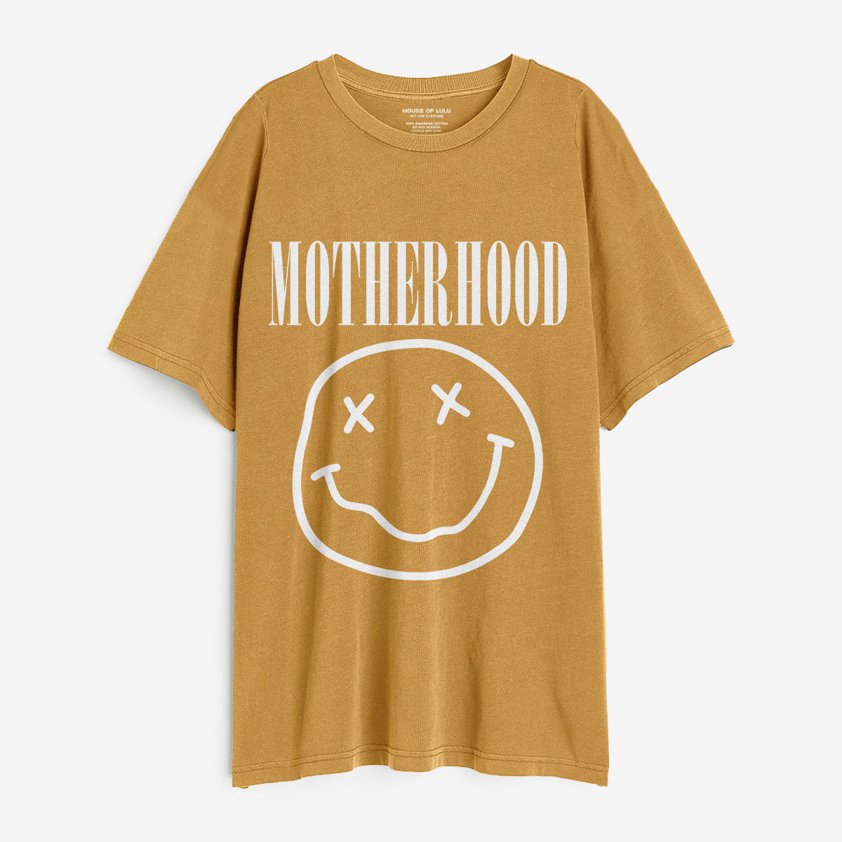 Motherhood Smiley Vintage Wash Tee