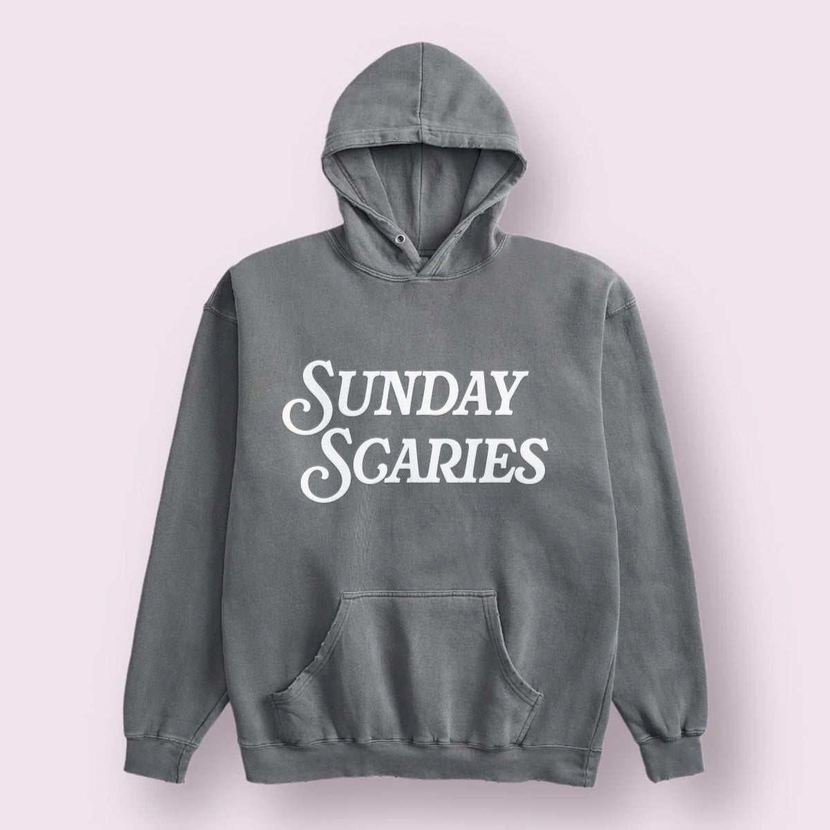 Sunday Scaries Distressed Hoodie