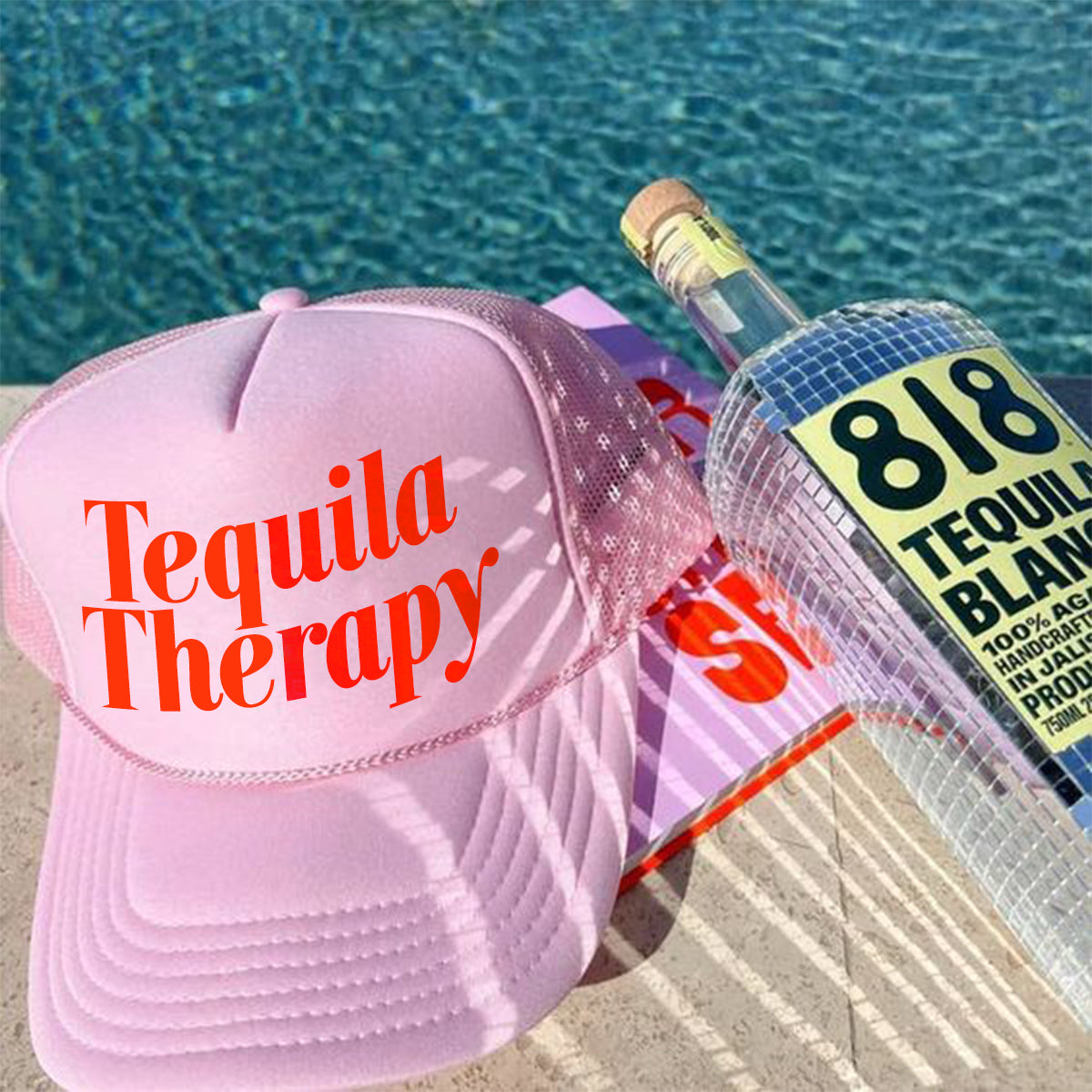 Tequila Therapy Foam Trucker Hat