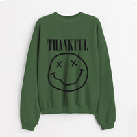 Thankful Smiley Sweatshirt