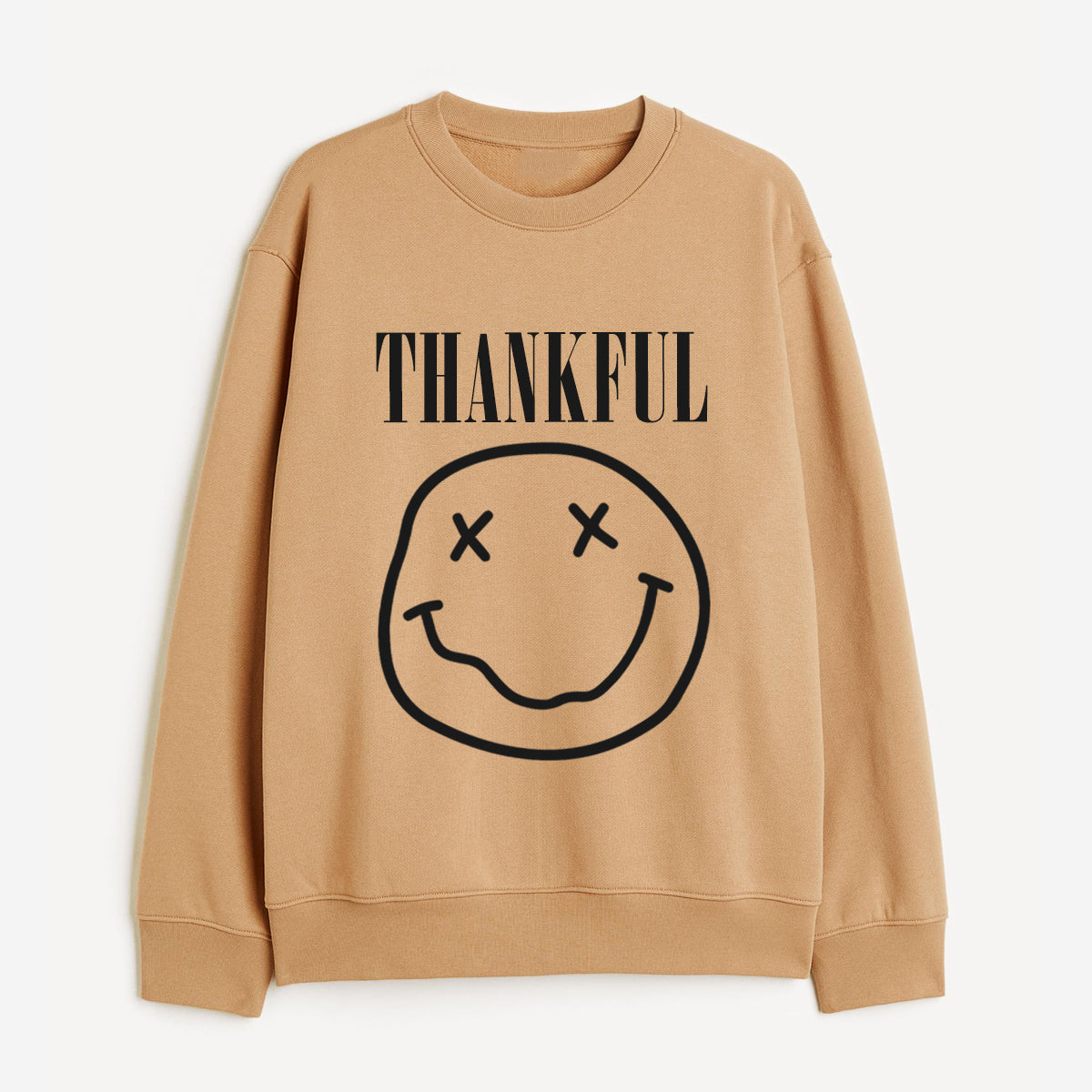 Thankful Smiley Sweatshirt