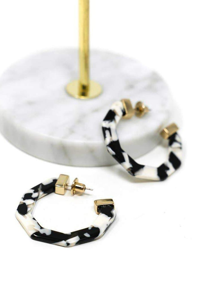 Safety Pin Hoop Earrings, Kris Nations