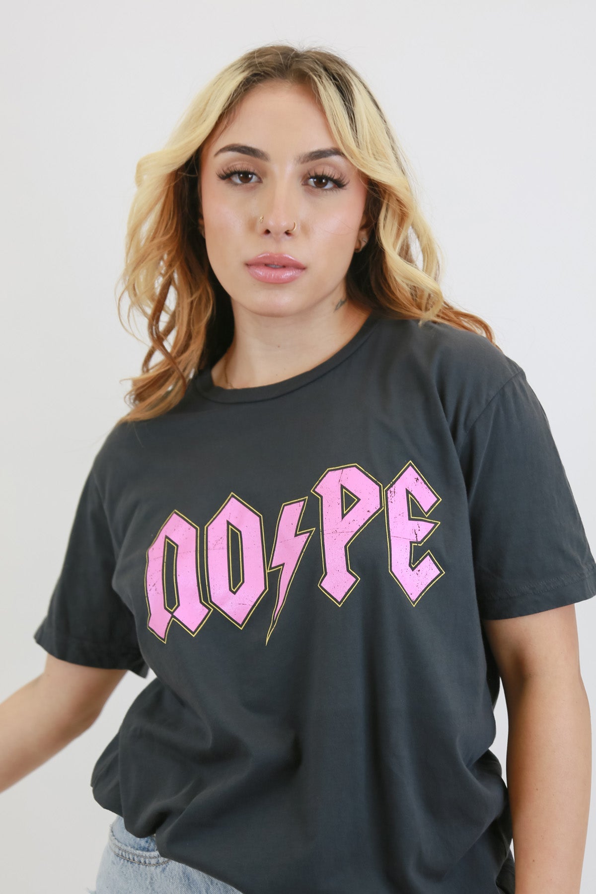 Nope Rocker Oversized Tee – LULUSIMONSTUDIO