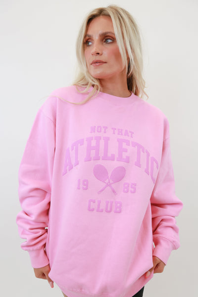 Oversized 2024 athletic sweatshirt