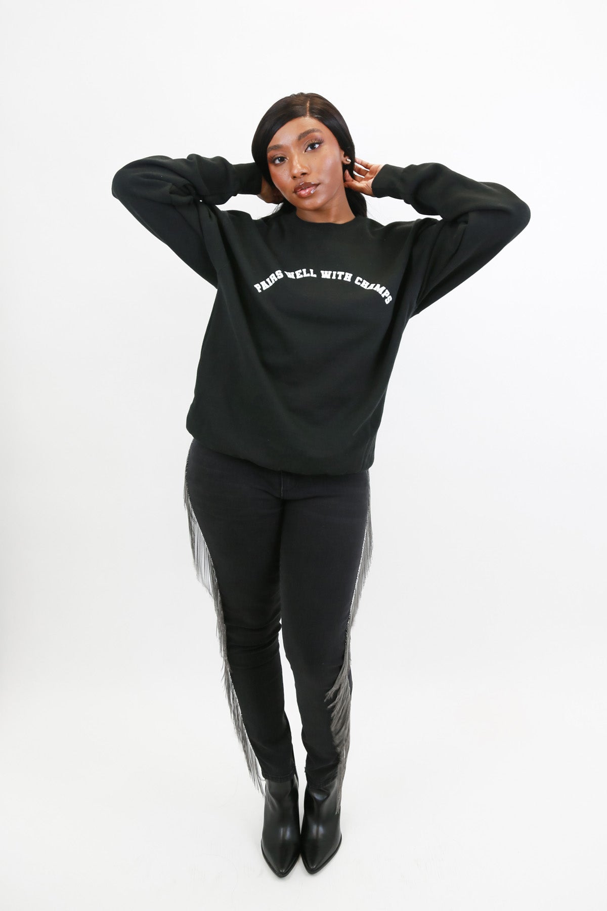 Champ sweatshirt hot sale